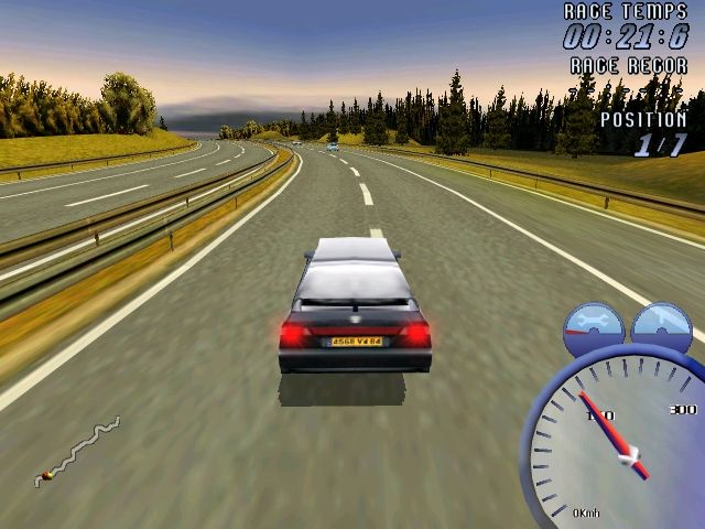 Paris-Marseille Racing screenshot 4 for Playstation